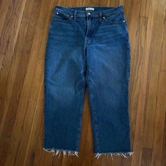 Madewell Perfect Vintage Straight Jean Size 33 - Picture 2 of 6